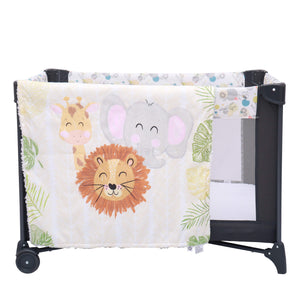 Edredon Borrega Cary Safari Cuna Viajera 70x100 cm