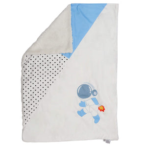 Cobijita Cary Astronauta con borrega para una sensación acogedora - Cary Bebé - 40CAST - Cobija