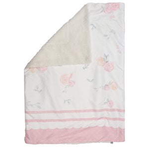 Cobijita Cary Rose con borrega para una sensación acogedora - Cary Bebé - 40CROSE - Cobija
