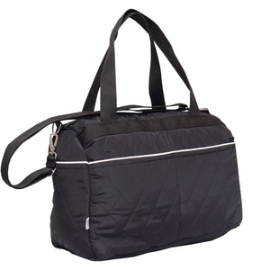 Pañalera Cary Chester Capitonada + Cambiador Negro