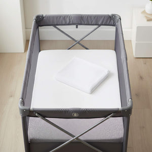 Colchon para Cuna 100x70x4 cm Cary Con protector Impermeable Blanco