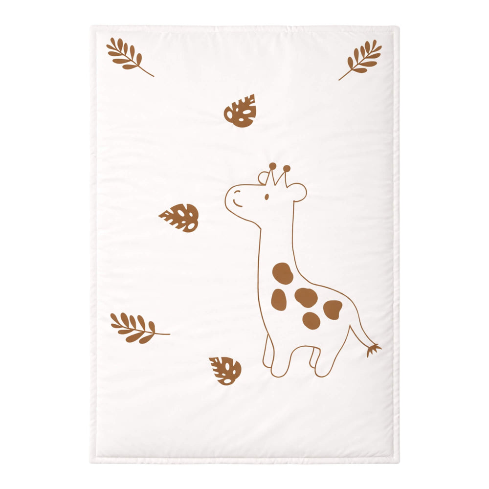Edredón para Cuna 3 Piezas 100% Algodón Jirafa Natural | Cary