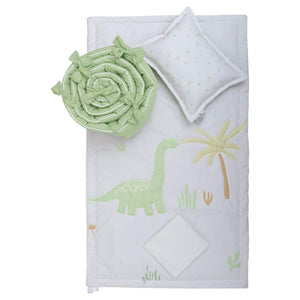 Juego de Cuna Cary Dino brach 4 piezas Verde