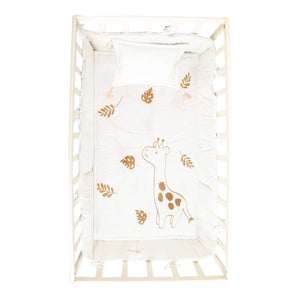 Juego de cuna Cary Jirafa 100% Algodón