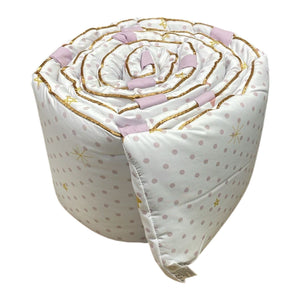 Bumper Protector Cuna Princesa Luna Lavanda - Cary Bebé - 3BUMP - 349PRLUN - Bumper Protector