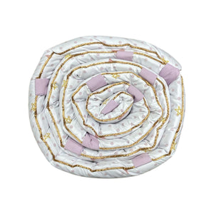 Bumper Protector Cuna Princesa Luna Lavanda - Cary Bebé - 3BUMP - 341PRLUN - Bumper Protector