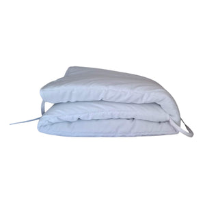 Duvet para Cuna 70x130 cm – Percal Algodon Suave y Relleno Delcrón - Cary Bebé - RDVPERCUNBL - Edredon