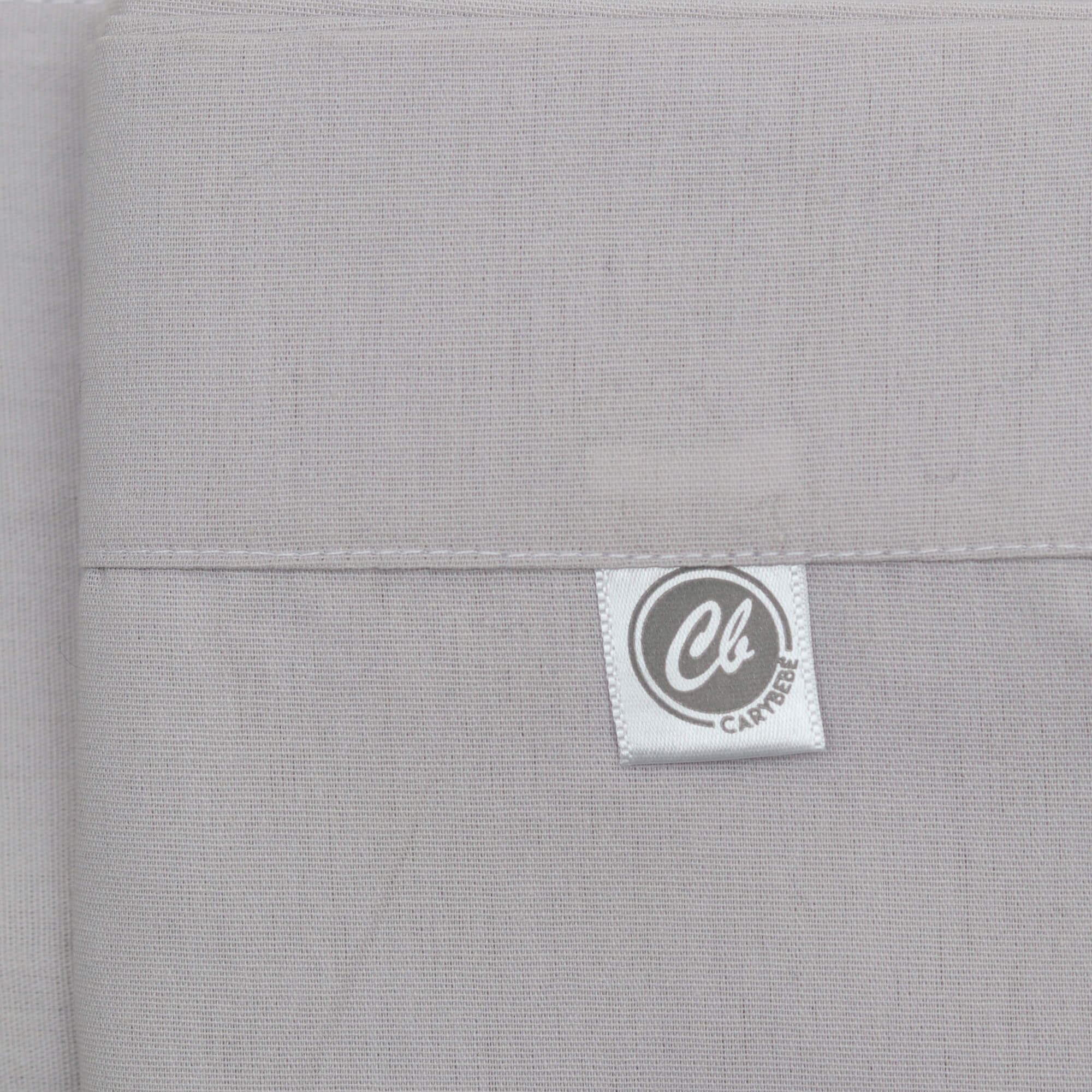 Juego de Sabanas para Cuna Cary bebé Smooth Colors Gris - Cary Bebé - 3SABCAR - 350100 - GR - 