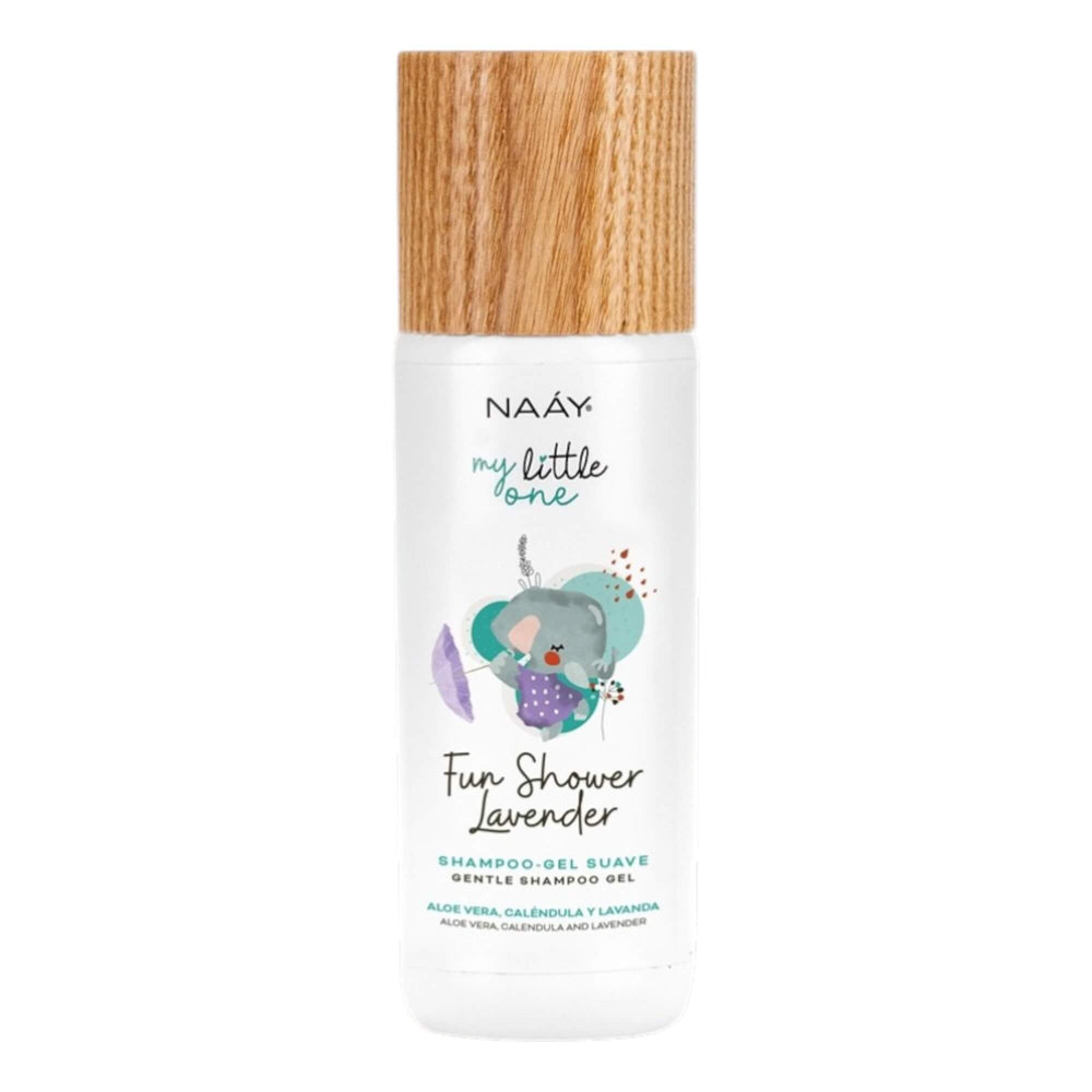 Shampoo Gel Suave Lavanda 200 ml | Sin Sulfatos | NAAY
