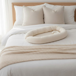 Nido Cama Colecho para Bebé 3 en 1 Jersey Beige de Cary: Descanso, Protección y Frescura