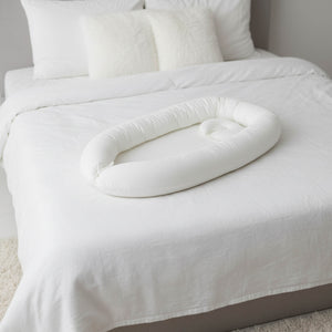 Nido Cama Colecho para Bebé 3 en 1 Jersey Blanco - Cary Bebé