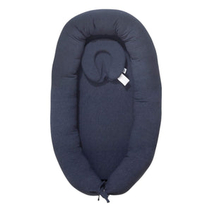 Nido Cama Colecho 3 en 1 para Bebé de Tela Jersey Algodón Azul – Cary Bebé