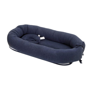 Nido Cama Colecho 3 en 1 para Bebé de Tela Jersey Algodón Azul – Cary Bebé
