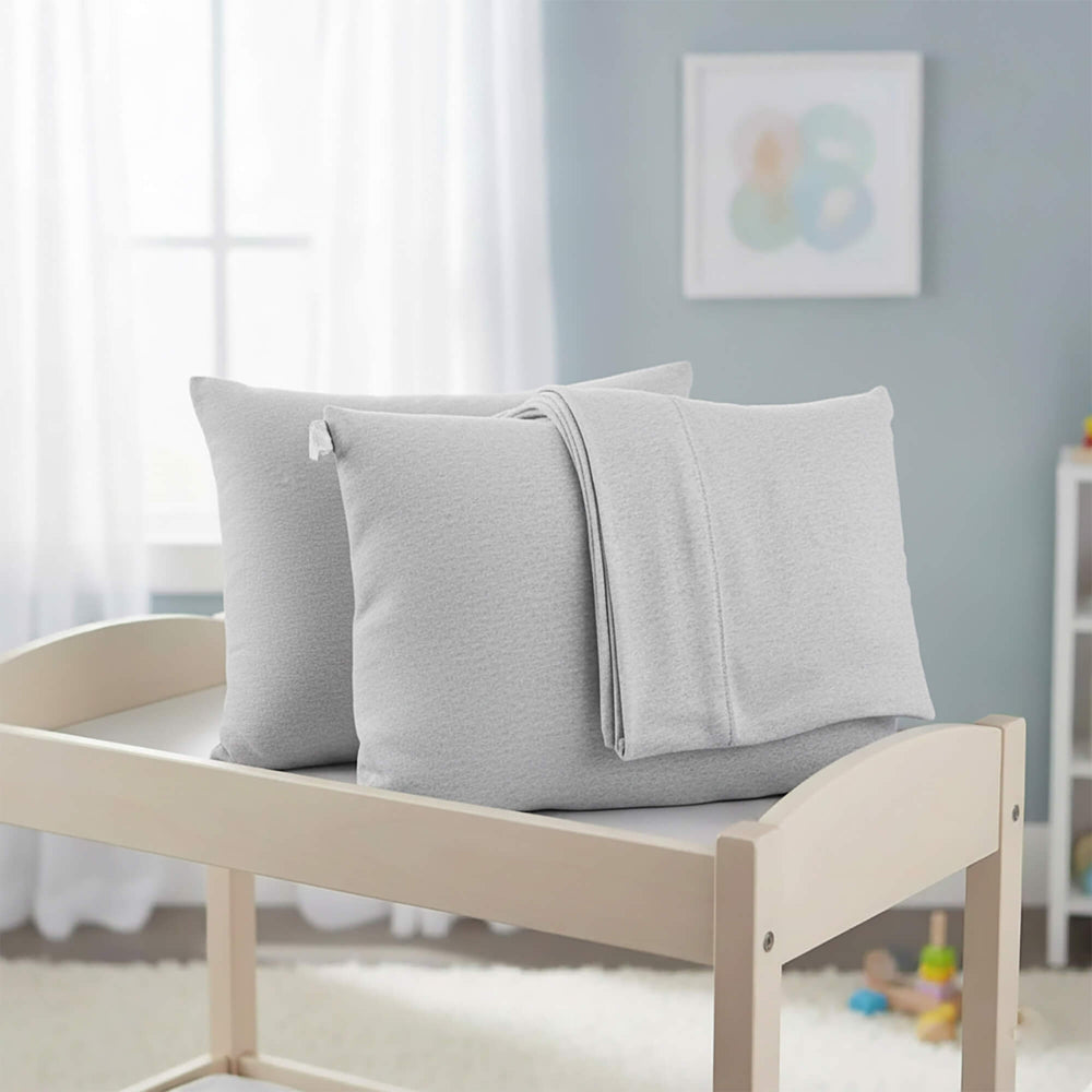 Pack de Almohadas Jersey Gris Jaspe - Cary bebé