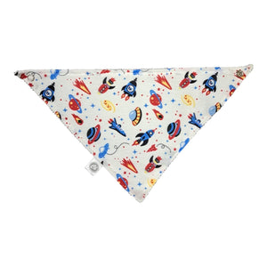 Pack Babero Space Bandana impermeable 20x35 cm Multicolor 3 piezas - Cary Bebé - 020PBANSPACE - Babero