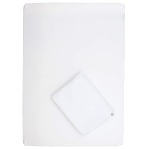 Colchon para Cuna 60X90x4 cm Cary Con protector Impermeable Blanco