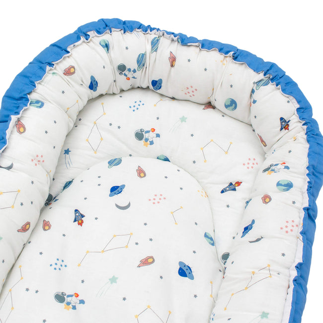 Patrón cama nido bebe de tela 👟 descargable en PDF