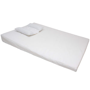 Colchon 70x100 cm Antirreflujo Cuna Viajera Cary Con protector Impermeable - Cary Bebé - 10070CAP - Colchon