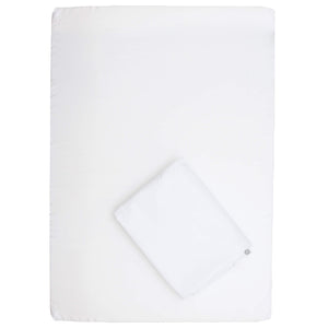 Colchon para Cuna 100x70x4 cm Cary Con protector Impermeable Blanco - Cary Bebé - 3COLCUN - 3C70100PR - 