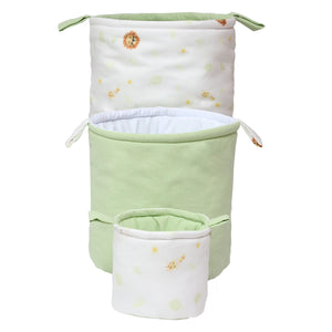 Juego de Cesto Organizador Safari - Cary Bebé - 11CESTSAF - 