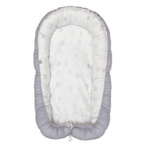 Nido Cama para bebe Cary Abstract Dinos Gris - Cary Bebé - 54BBNDINO - Nido