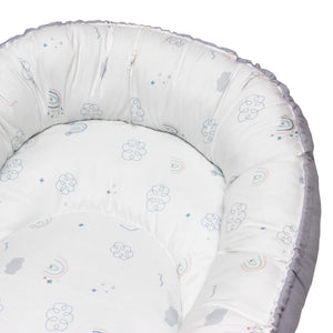 Nido Cama para bebe Cary Abstract Dinos Gris - Cary Bebé - 54BBNDINO - Nido