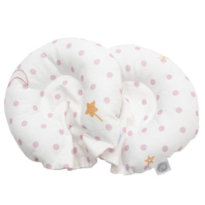 Pack Almohada Mollera Cary 2 Piezas Princesa Luna 18x20 cm Blanco - Cary Bebé - 05MPRLUN1820 - 