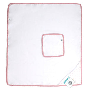 Toalla de Baño Cary Princesa Luna 80x95 cm Blanco - Cary Bebé - 92PRLUNBL - 